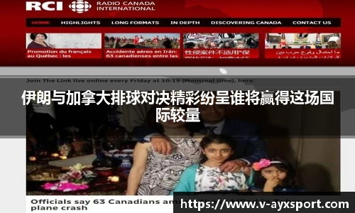 伊朗与加拿大排球对决精彩纷呈谁将赢得这场国际较量